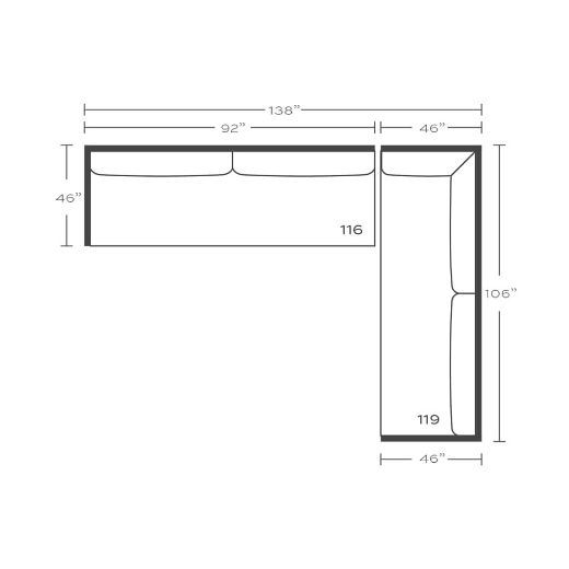 Picture of Bristol Slipcovered Sectional